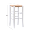 Linon Backless Set of Two 29
