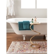 Linon Atlee White Marble 10.5