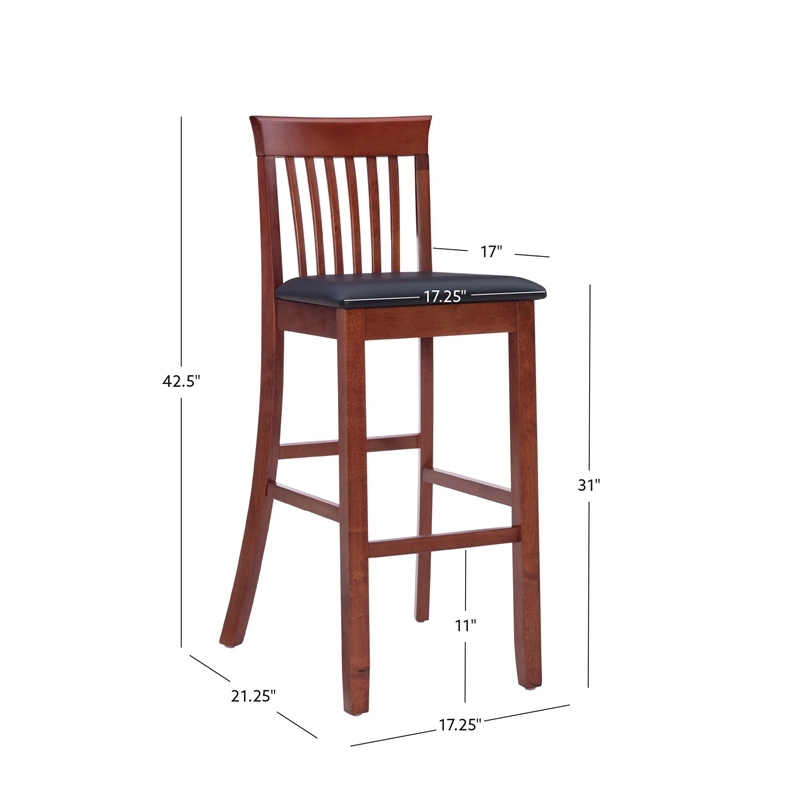 Linon Triena Wood Craftsman 31