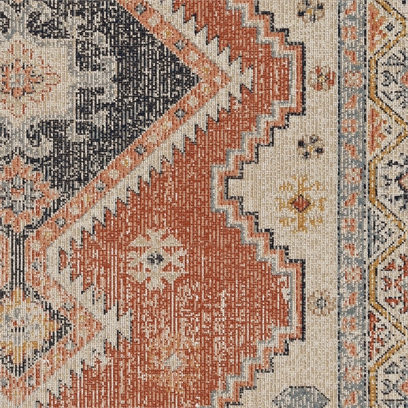 Linon Great Zero Lofton Machine Made Polyester 2'x3' Rug in Ivory