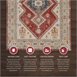 Linon Great Zero Koble Machine Made Polyester 2'x3' Rug in Ivory