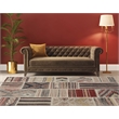 Linon Great Zero Giles Machine Made Polyester 8'x10' Rug in Ivory