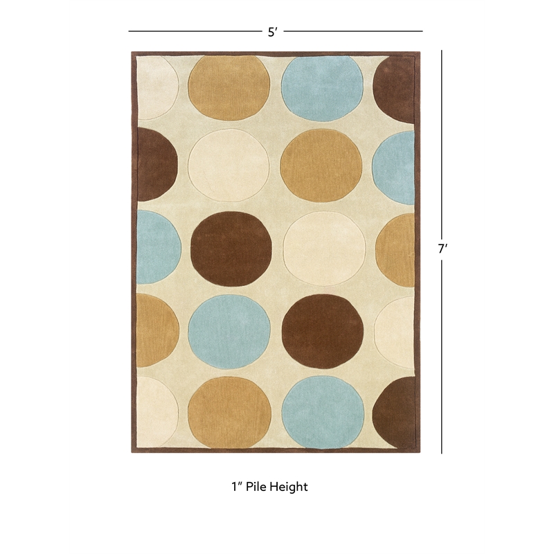 Linon Trio Devi Hand Tufted Polyester 60