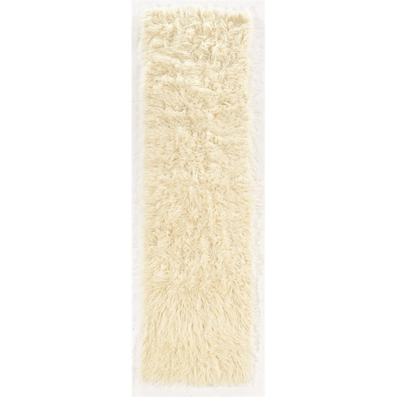Linon New Flokati Hand Woven Wool 2'4