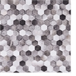 Linon Laredo Montez Woven Polyester 5'x7' Rug in Gray