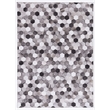 Linon Laredo Montez Woven Polyester 5'x7' Rug in Gray