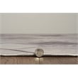 Linon Laredo Fortin Woven Polyester 3'x5' Rug in Gray