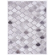 Linon Laredo Fortin Woven Polyester 5'x7' Rug in Gray