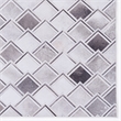 Linon Laredo Fortin Woven Polyester 5'x7' Rug in Gray