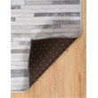 Linon Laredo Tanner Woven Polyester 3'x5' Rug in Gray