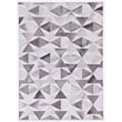 Linon Laredo Trenton Woven Polyester 3'x5' Rug in Gray