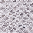 Linon Laredo Brim Woven Polyester 5'x7' Rug in Gray