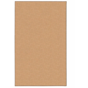 Linon Rushton Hand Tufted Wool 1'10&quotx2'10&quot Rug in Sisal Brown