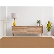 Linon Rushton Hand Tufted Wool 8'x10' Rug in Cork Brown