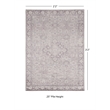 Linon Eclipse Boston Woven Polyester 2'2