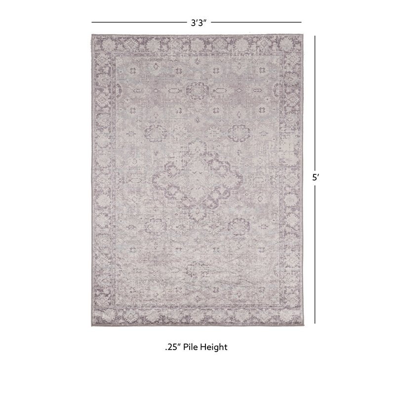 Linon Eclipse Boston Woven Polyester 3'3