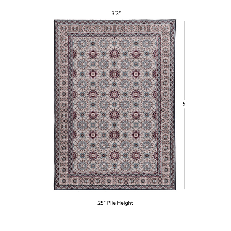 Linon Eclipse Candor Woven Polyester 3'3