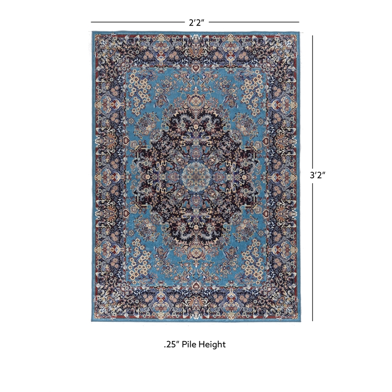 Linon Eclipse Martin Woven Polyester 2'2