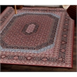 Linon Eclipse Milton Woven Polyester 5'x 7' Rug in Red