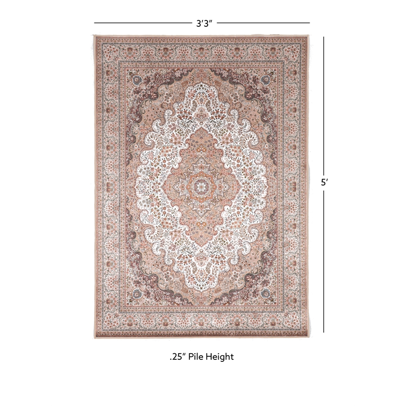 Linon Eclipse Myer Woven Polyester 3'3