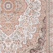 Linon Eclipse Myer Woven Polyester 5'x 7' Area Rug in Ivory