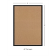 Linon Empire Machine Tufted Wool 5'x8' Rug in Cork Brown and Black