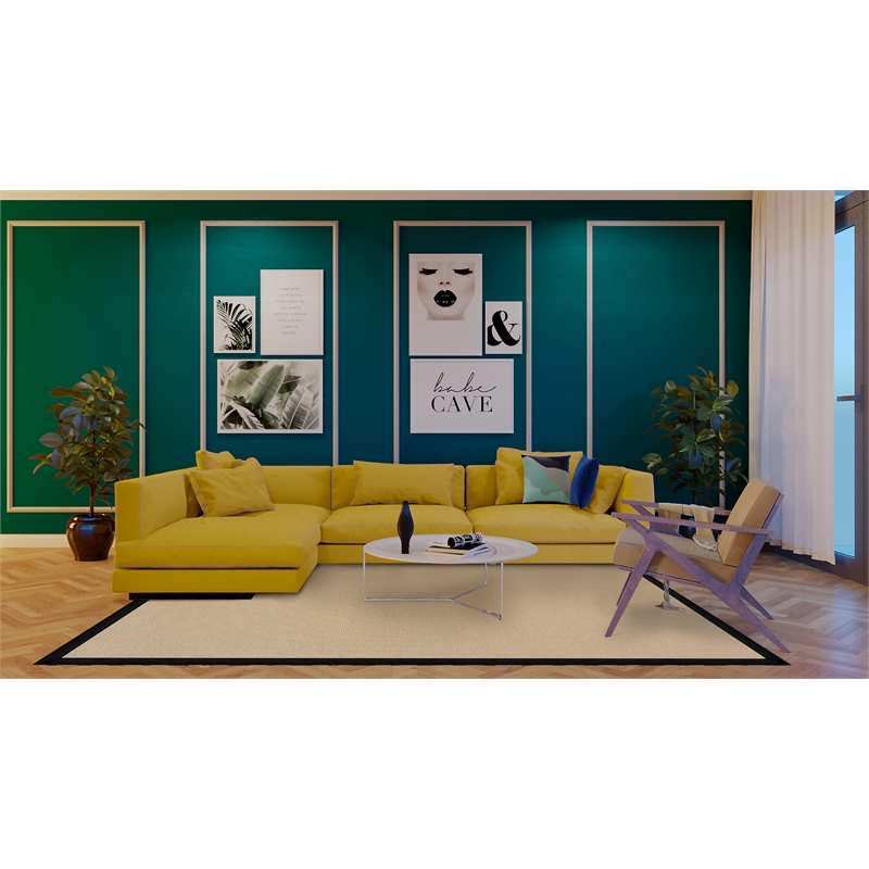 Linon Empire Machine Tufted Wool 8'9