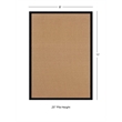 Linon Empire Machine Tufted Wool 8'x11' Rug in Cork Brown and Black Leather