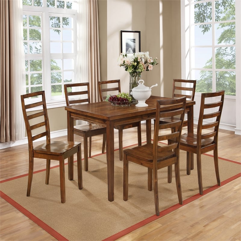 Linon Empire Machine Tufted Wool 8'x11' Rug in Sisal and Burnt Orange