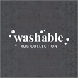 Linon Washable Blanche Polyester 5'x7' Rug in Pink
