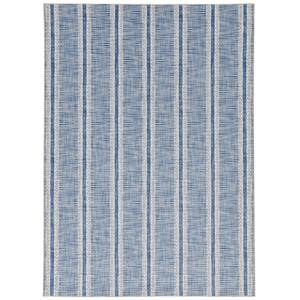Linon Washable Walton Polyester 3'x5' Rug in Ivory