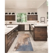 Linon Washable Keller Polyester 2'x8' Rug in Beige