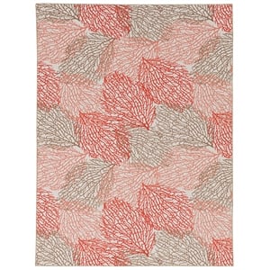 Linon Washable Hayden Polyester 2'x3' Rug in Ivory