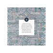 Linon Washable Wills Polyester 3'x5' Rug in Gray