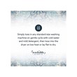 Linon Washable Madi Polyester 3'x5' Rug in Teal Blue