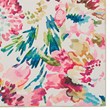 Linon Washable Gatlin Polyester 5'x7' Rug in Raspberry Red