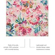 Linon Washable Gatlin Polyester 5'x7' Rug in Raspberry Red