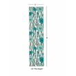 Linon Washable Aydin Polyester 2'x8' Rug in Ivory