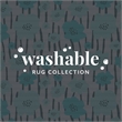 Linon Washable Aydin Polyester 2'x8' Rug in Ivory