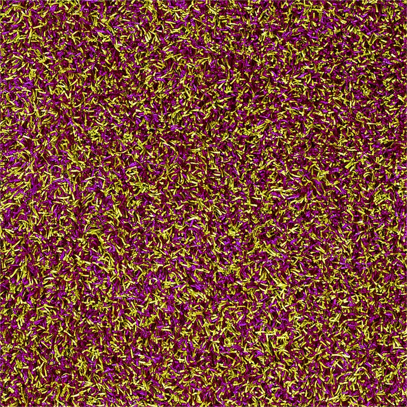 Linon Confetti Shag Polyester 8'x10' Rug in Pink and Green
