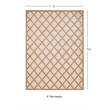 Linon Dia Lima Polypropylene 5'x7'6