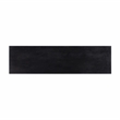 Linon Alivia Mango Wood Console 4 Drawers 2 Shelves in Black with Gold Lines