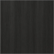 Linon Preston Set of Two Faux Leather Dining Chairs in Black Beechwood