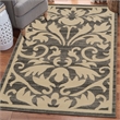 Linon Capri Damask Polypropylene 4'3