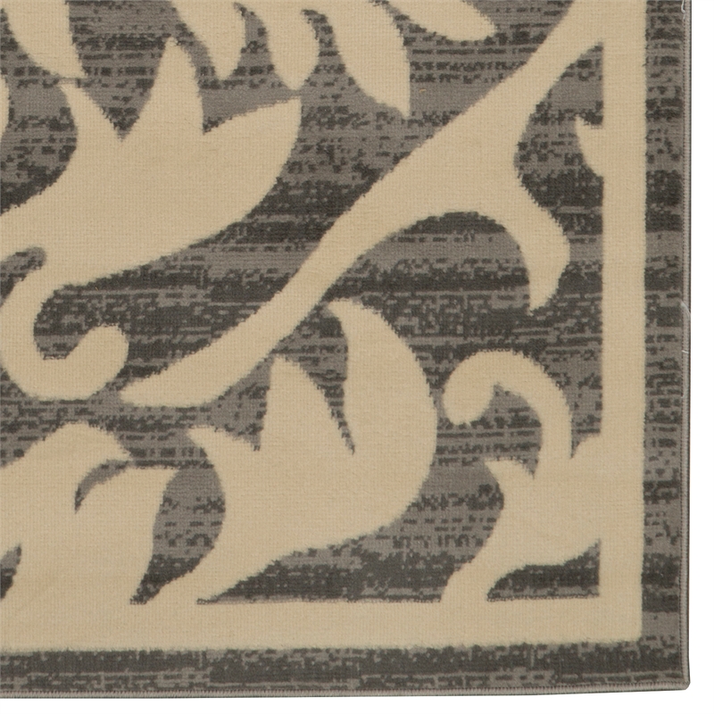 Linon Capri Damask Polypropylene 4'3