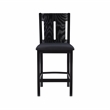 Linon Cady Upholstered Faux Leather Seat 24