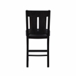 Linon Cady Upholstered Faux Leather Seat 24