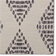 Linon Indoor Outdoor Machine Washable Ezili Area 5'x7' Rug in Ivory and Brown