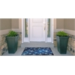 Linon Indoor Outdoor Machine Washable Bondi Accent 2'x3' Rug in Blue