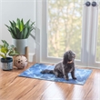 Linon Indoor Outdoor Machine Washable Bondi Accent 2'x3' Rug in Blue